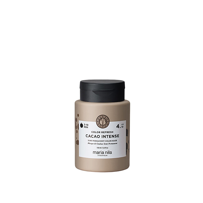 Maria Nila Colour Refresh Cacao Intense 4.10 Tinted Mask 100ml &scaron;ampūnas
