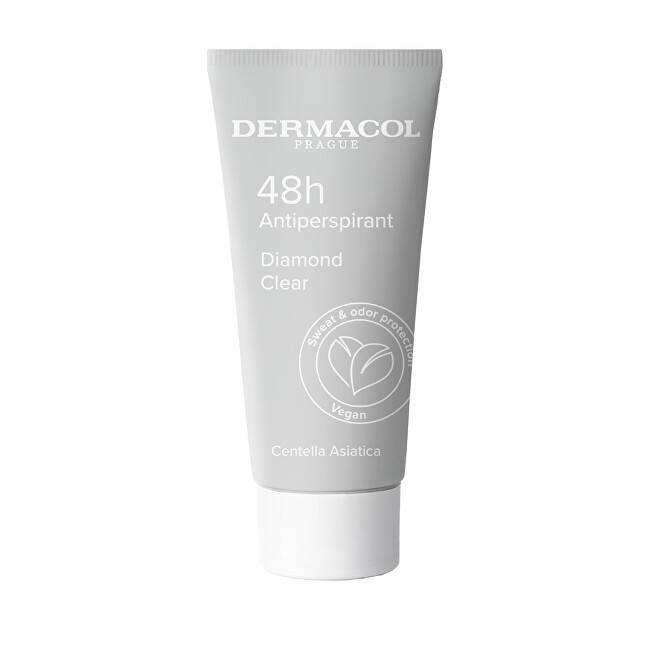 Dermacol Cream antiperspirant Diamond Clear 48h Antiperspirant 50 ml 50ml dezodorantas