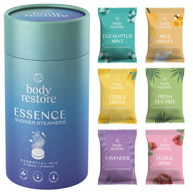 Body Restore A set of aromatic tablets for the shower Mix Shower Steamers Moterims