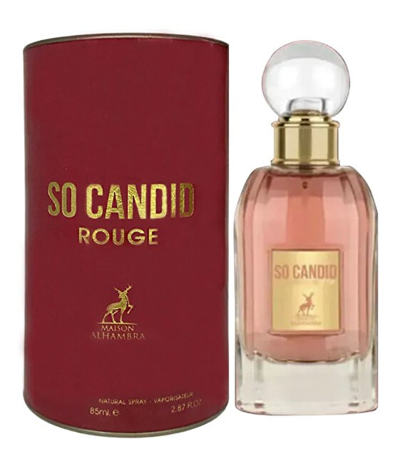 Alhambra So Candid Rouge - EDP 85ml Moterims EDP