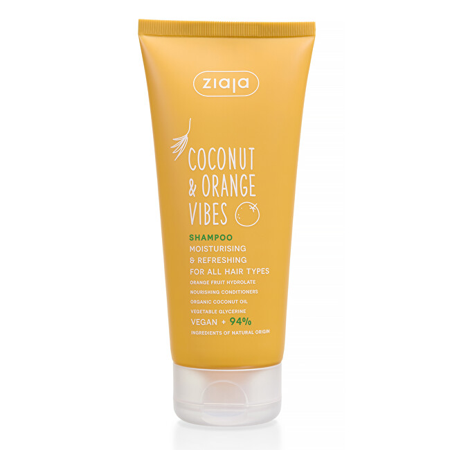 Ziaja Hair Shampoo Coconut & Orange Shampoo 200 ml 200ml &scaron;ampūnas
