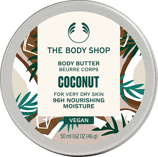 The Body Shop Body butter for very dry skin Coconut (Body Butter) 50 ml 50ml Moterims