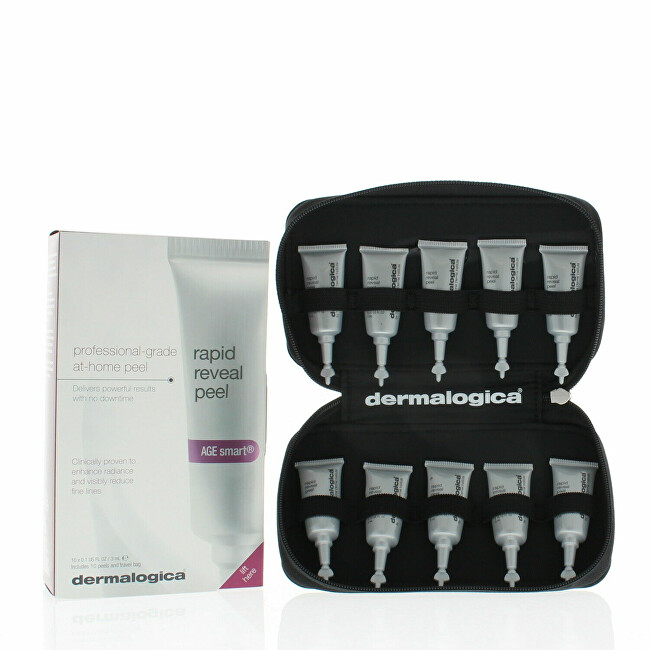 Dermalogica Skin exfoliant Age Smart (Rapid Reveal Peel) 10 x 3 ml ampoules 3ml vietinės priežiūros priemonė