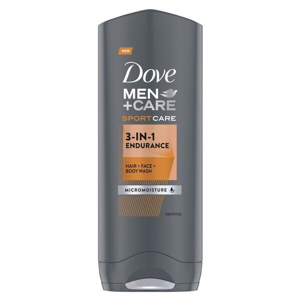 Dove Shower gel 3 in 1 Men + Care Sport Care Endurance 250 ml 250ml Vyrams