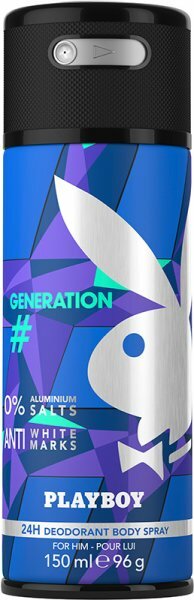 Playboy Generation for Men - deodorant ve spreji 150ml Kvepalai Vyrams