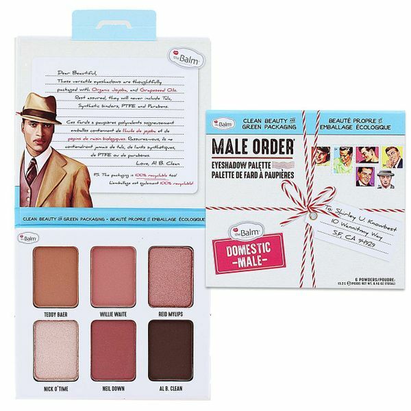 TheBalm Male Order Eyeshadow Palette 13.2 g Moterims