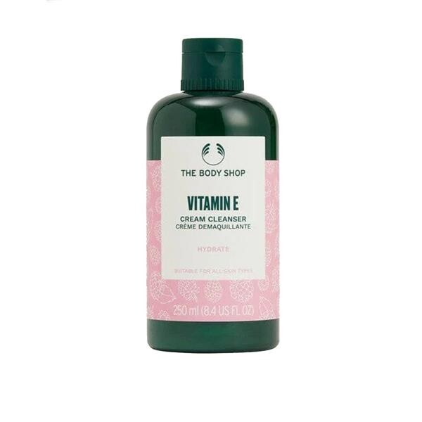 The Body Shop Cleansing cream with vitamin E for all skin types Vitamin E (Cream Cleanser) 250 ml 250ml makiažo valiklis