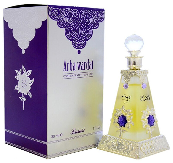 Rasasi Arba Wardat - perfumed oil 30ml Kvepalai Unisex