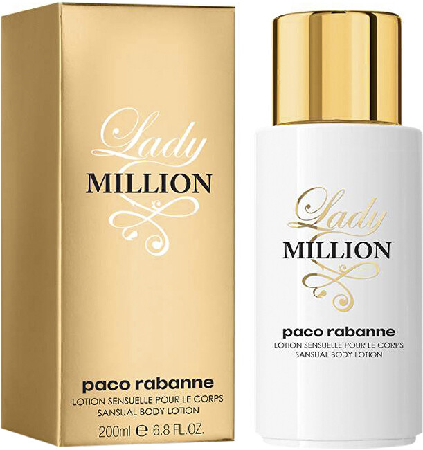 Paco Rabanne Lady Million - Body Lotion 200ml Moterims