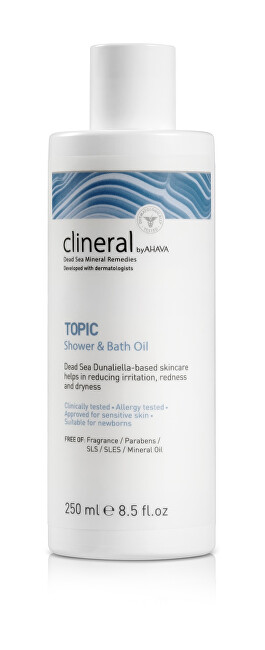 AHAVA Shower oil Clineral Topic (Shower & Bath Oil) 250 ml 250ml Unisex