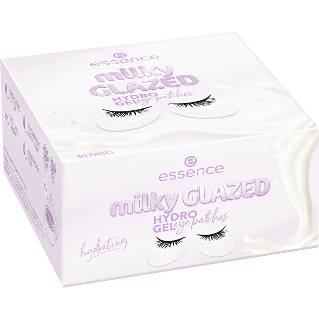 Essence Milky Glazed Hydrogel Eye Pads 30 pairs Moterims