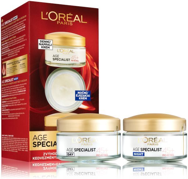L&acute;Or&eacute;al Paris Anti-wrinkle cosmetic set Age Specialist 45+ Moterims