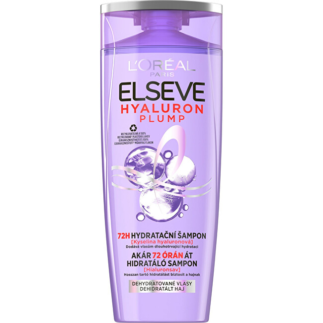 L'Oréal Paris Elseve Hyaluron Plump 72H ( Hydrating Shampoo) 500ml šampūnas L'Oréal Paris Elseve Hyaluron Plump 72H ( Hydrating Shampoo) 500ml šampūnas