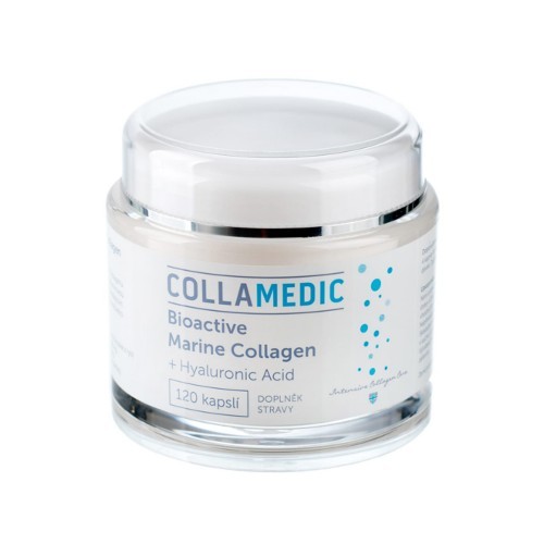Collamedic Collagen capsules with hyaluronic acid 120 capsules Moterims