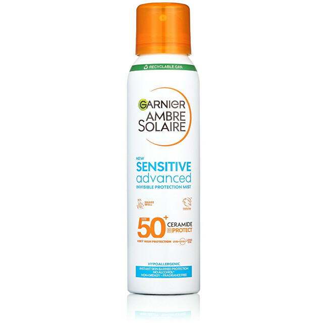 Garnier Protective mist for sensitive skin SPF 50+ Sensitiv e Advanced (Invisible Protection Mist) 150 ml 150ml veido apsauga