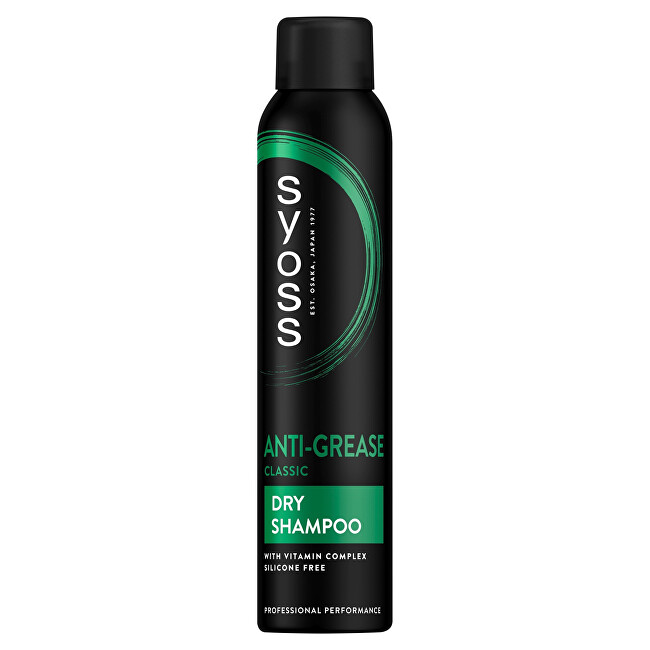 Syoss Dry shampoo for quickly greasy hair Anti Grease Dry Shampoo 200 ml 200ml &scaron;ampūnas