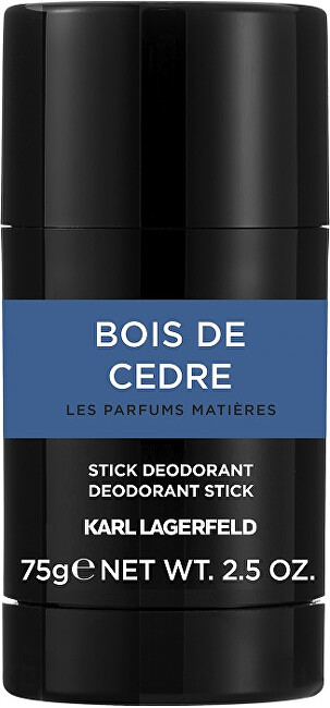 Karl Lagerfeld Bois De C&eacute;dre - solid deodorant 75ml dezodorantas