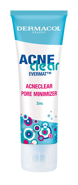 Dermacol Acneclear pore reduction gel-cream ( Pore Mini mizer ) 50 ml 50ml makiažo valiklis