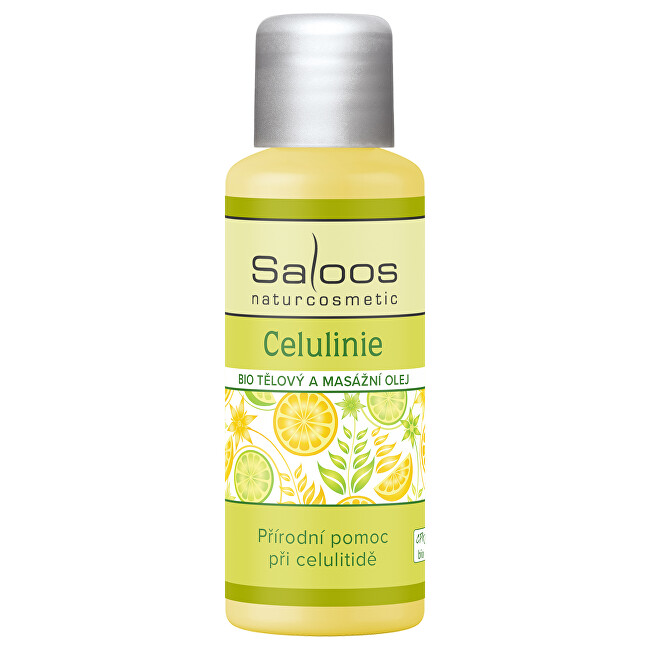 Saloos Massage oil Celulinie 50 ml 50ml priemonė celiulitui ir strijoms