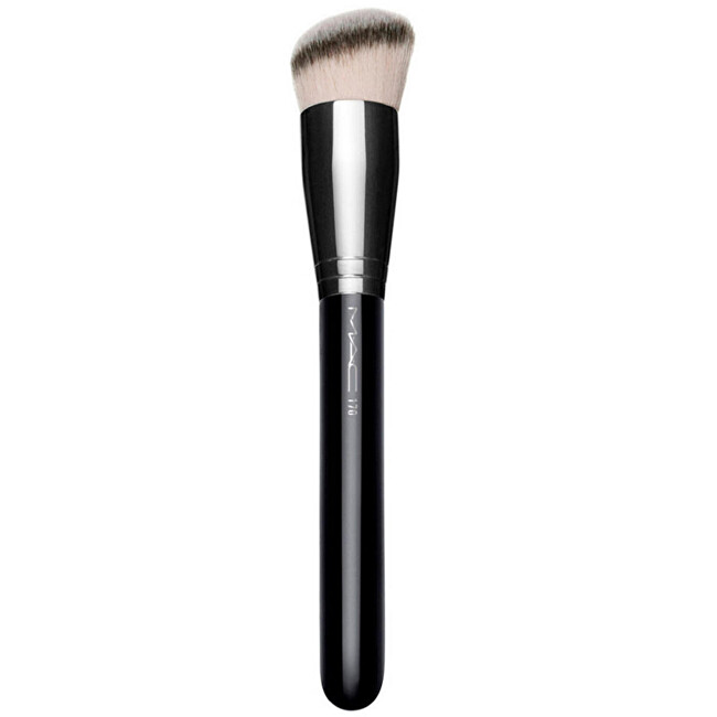 MAC Cosmetics Makeup brush 170 (Synthetic Rounded Slant Brush) teptukas