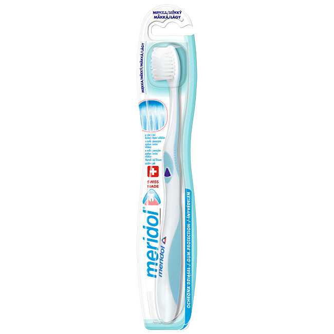 Meridol Soft Toothbrush Soft Dantų emalį stiprinanti priemonė
