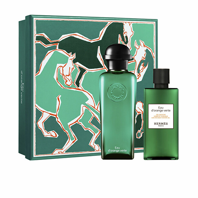 Hermes Eau D`Orange Verte - EDC 100 ml + sprchov&yacute; gel 80 ml 100ml Eau D`Orange Verte - EDC 100 ml + sprchov&yacute; gel 80 ml Kvepalai Unisex Rinkinys