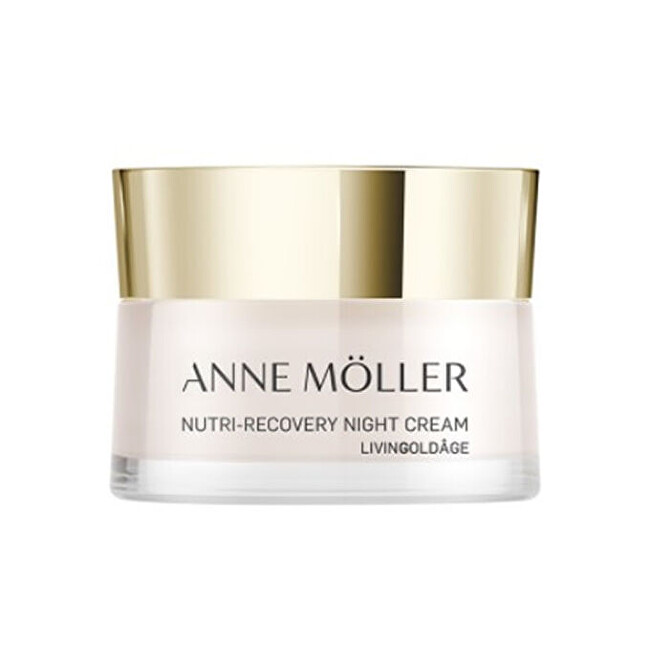 Anne Möller Night regeneration skin cream Livingoldâge (Nutri-Recovery Night Cream) 50 ml 50ml Moterims