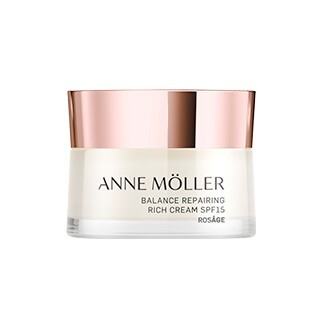 Anne Möller Daily renewing skin cream Rosâge SPF 15 (Balance Rich Repairing Cream) 50 ml 50ml vietinės priežiūros priemonė