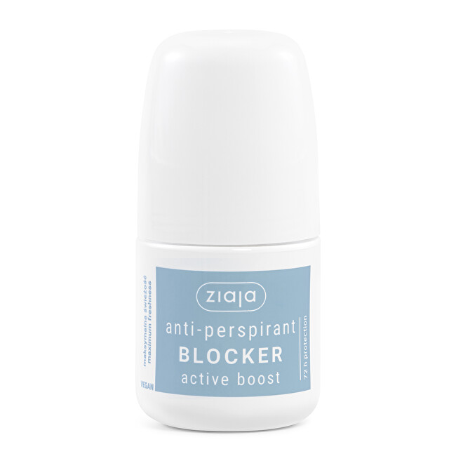 Ziaja Antiperspirant roll-on Blocker Active Boost Anti-perspirant 60 ml 60ml dezodorantas