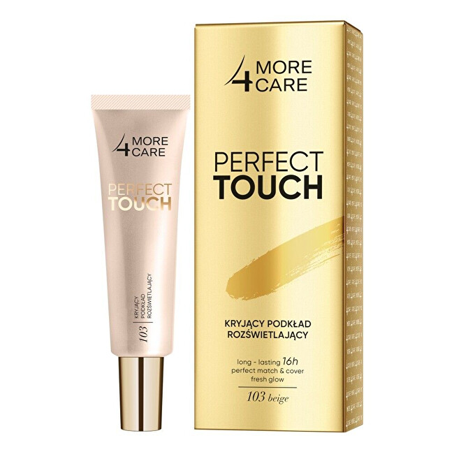 Long 4 Lashes Brightening foundation Perfect Touch (Brightening Make-up) 30 ml 103 Beige primeris