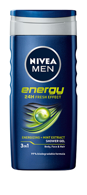 Nivea Shower gel for men Energy 250ml Vyrams