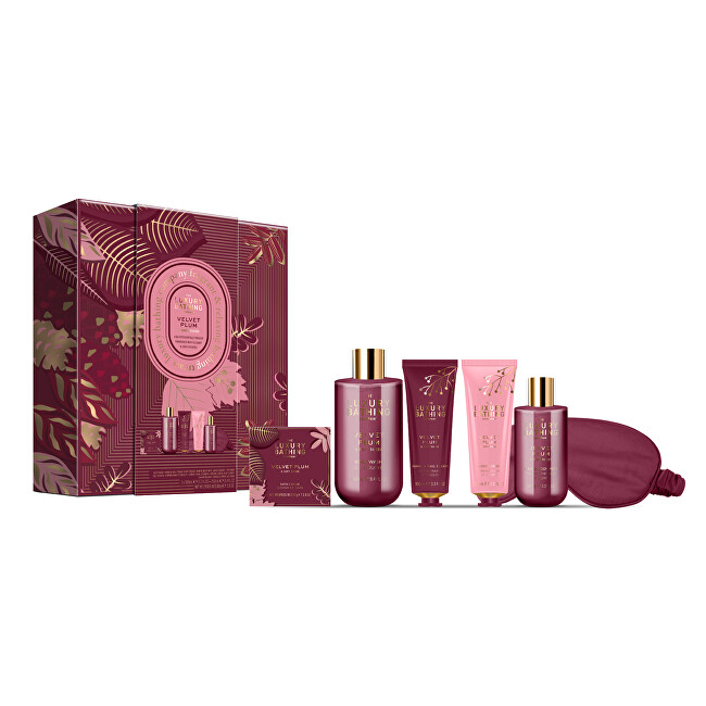 Grace Cole Velvet Plum & Soft Suede Body Care Gift Set 6 pcs antakių pieštukas Grace Cole Velvet Plum & Soft Suede Body Care Gift Set 6 pcs antakių pieštukas