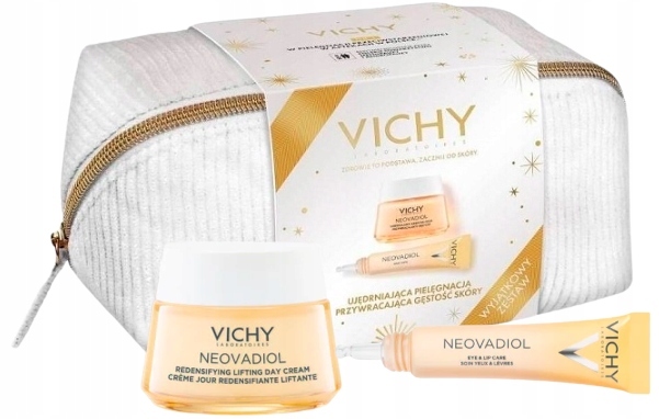 Vichy VICHY Neovadiol Perimenopause Set (W): Redensifying Cream 50 ml, Eye & Lip Care 15 ml Neovadiol Peri 50ml vietinės priežiūros priemonė