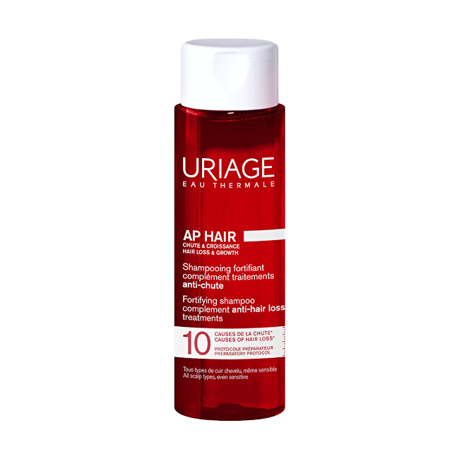 Uriage Anti-hair loss shampoo AP Hair Fortifying Shampoo 200 ml 200ml šampūnas Uriage Anti-hair loss shampoo AP Hair Fortifying Shampoo 200 ml 200ml šampūnas