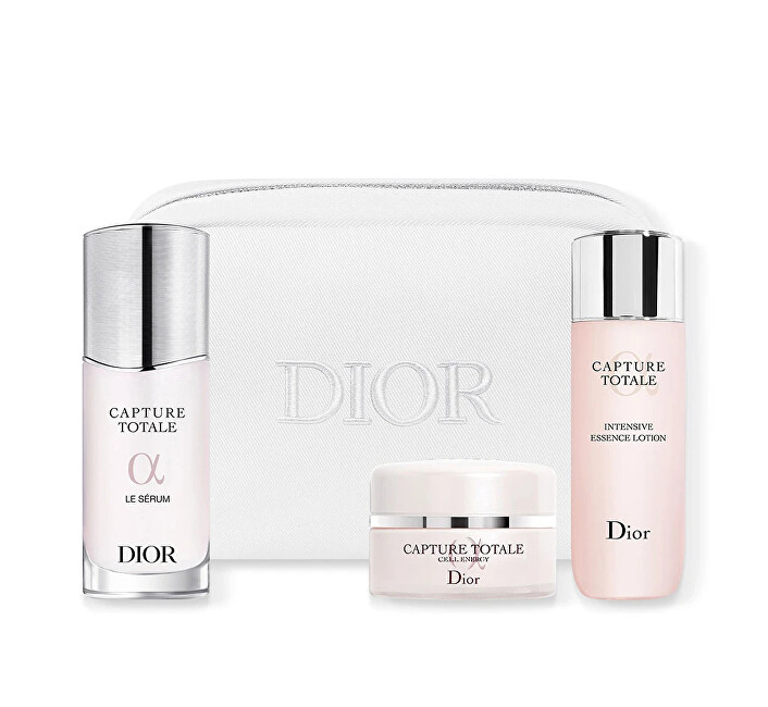 Dior Capture Total Serum Ritual Care Set Gift Set makiažo valiklis