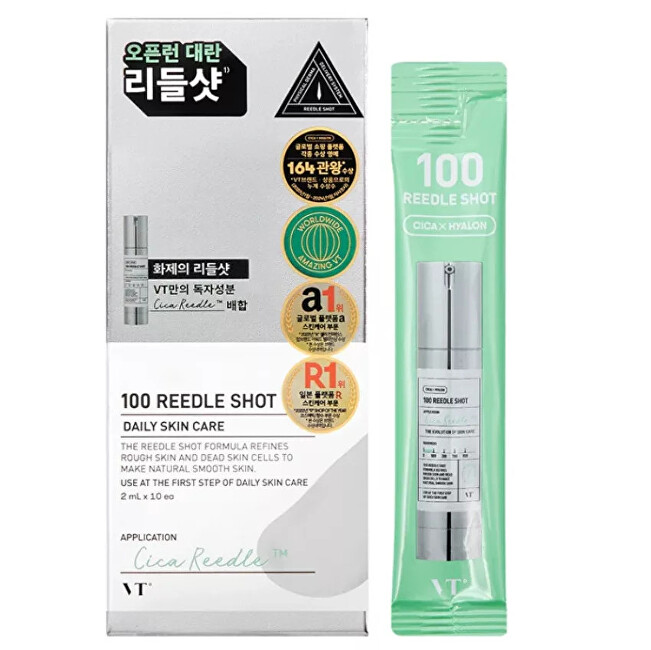 VT Cosmetics Reedle Shot 100 Serum Gift Set 10 x 2 ml 2ml Moterims