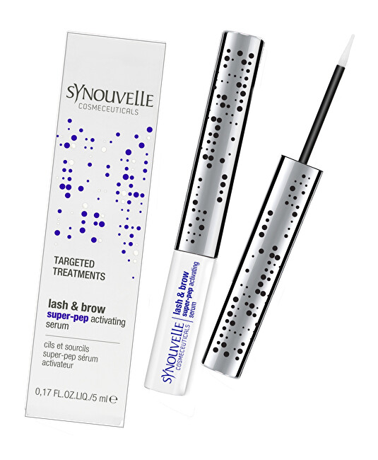 Synouvelle Cosmeceuticals Eyelash and eyebrow serum Sensitiv e Super-pep 5 ml 5ml antakių kosmetika