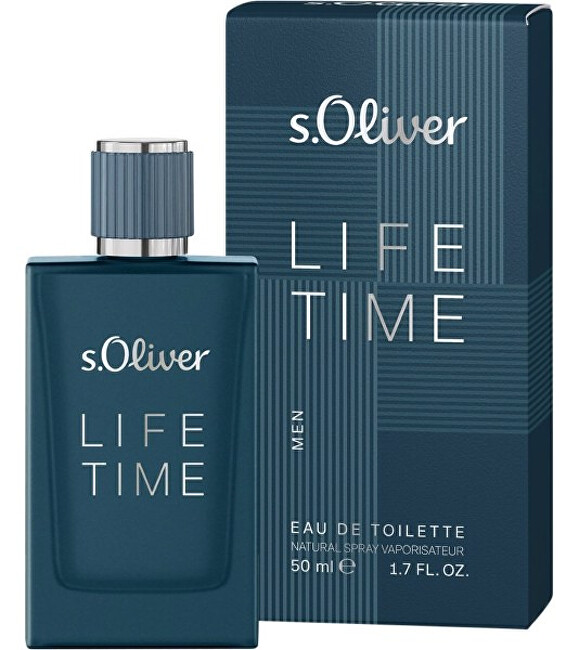 s.Oliver Life Time For Men - EDT 30ml kvepalai Vyrams