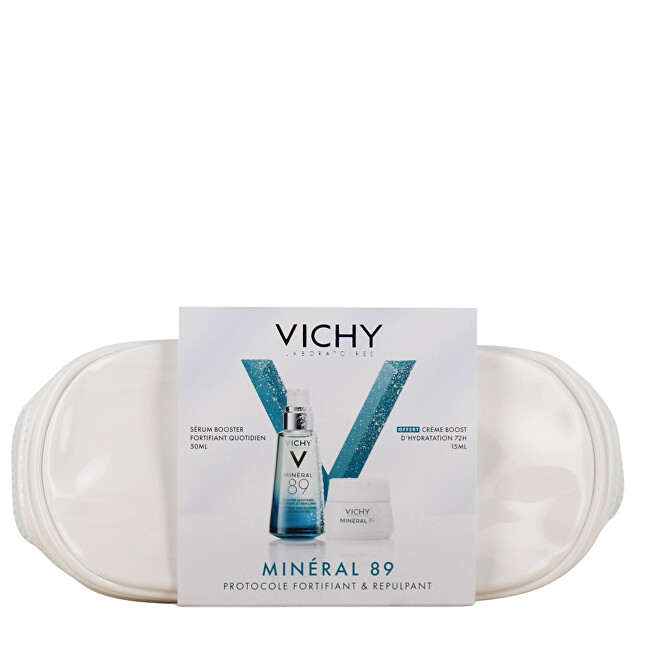 Vichy Mineral 89 Fortifying and Plumping Set Gift Set vietinės priežiūros priemonė