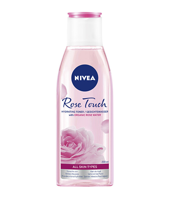 Nivea Rose Touch ( Hydrating Toner) 200 ml 200ml makiažo valiklis
