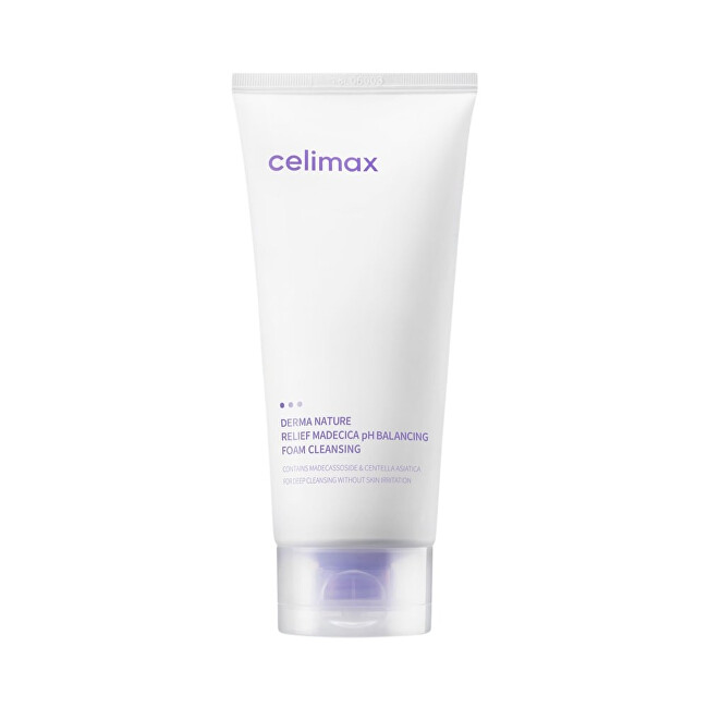 Celimax Relief Madecica pH Balancing Foam Cleansing 150 ml 150ml makiažo valiklis Celimax Relief Madecica pH Balancing Foam Cleansing 150 ml 150ml makiažo valiklis