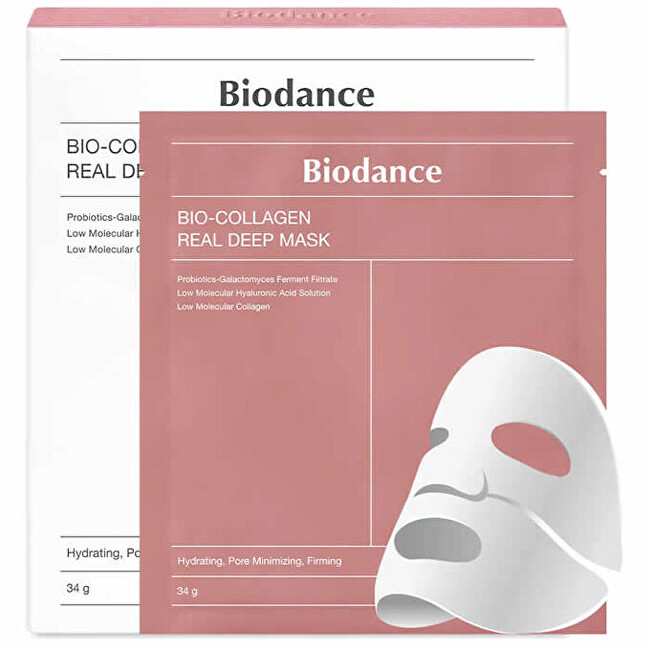 Biodance Bio-Collagen Collagen Face Mask (Real Deep Mask) 4 pcs Moterims