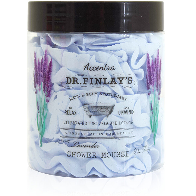 Accentra Lavender Shower Mousse 160 g Moterims