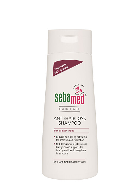 SebaMed Shampoo against hair loss Classic(Anti-Hairloss Shampoo) 200 ml 200ml šampūnas