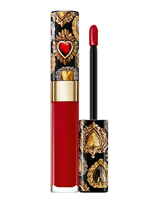 Dolce & Gabbana Liquid lipstick with shine (Shinissimo High Shine Lacquer) 4,5 ml 330 Amethyst lūpdažis