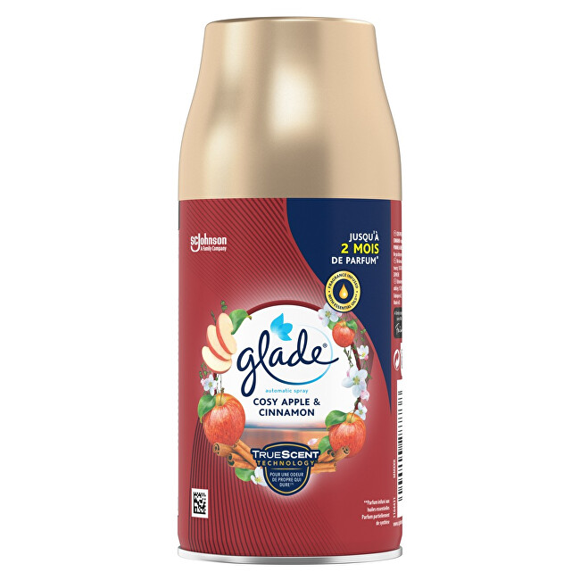 Glade Air freshener refill Cosy Apple & Cinnamon Automatic Spray 269 ml 269ml namų kvapas