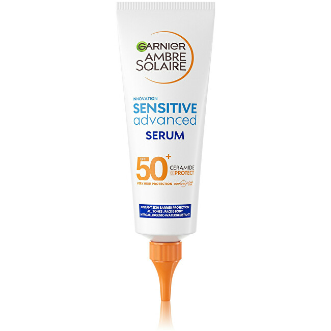 Garnier Sun protection serum with ceramides SPF 50+ Sensitiv e Advanced (Serum) 125 ml 125ml Unisex