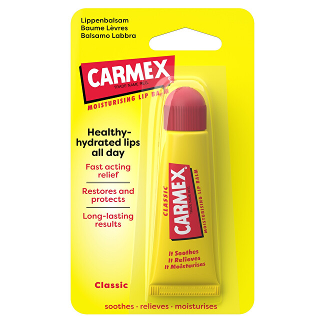 Carmex Moisturizing lip balm Original Tube 10 g lūpų balzamas