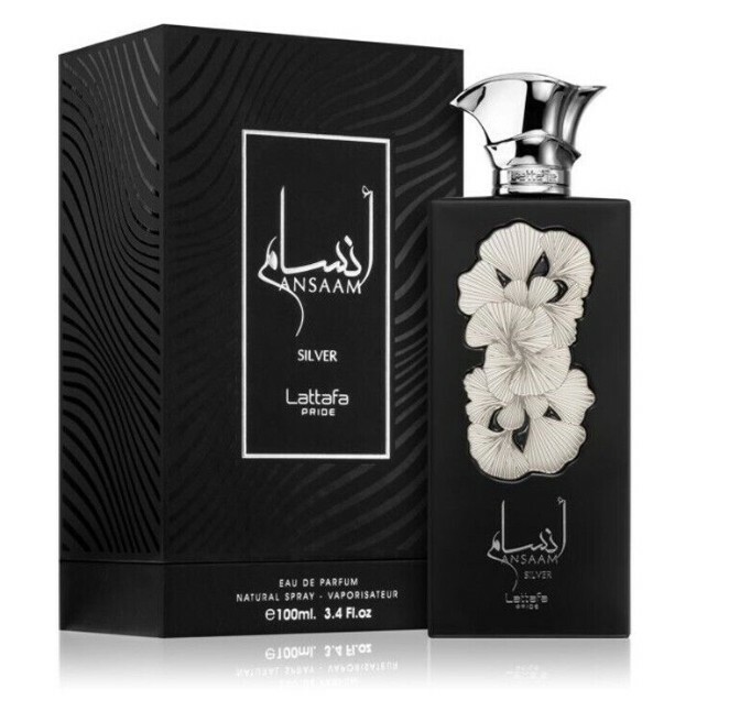 Lattafa Ansaam Silver - EDP 100ml Kvepalai Unisex EDP