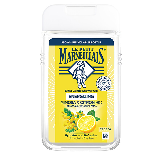 Le Petit Marseillais Shower gel Mimosa & Bio Lemon Shower Gel 250ml Moterims